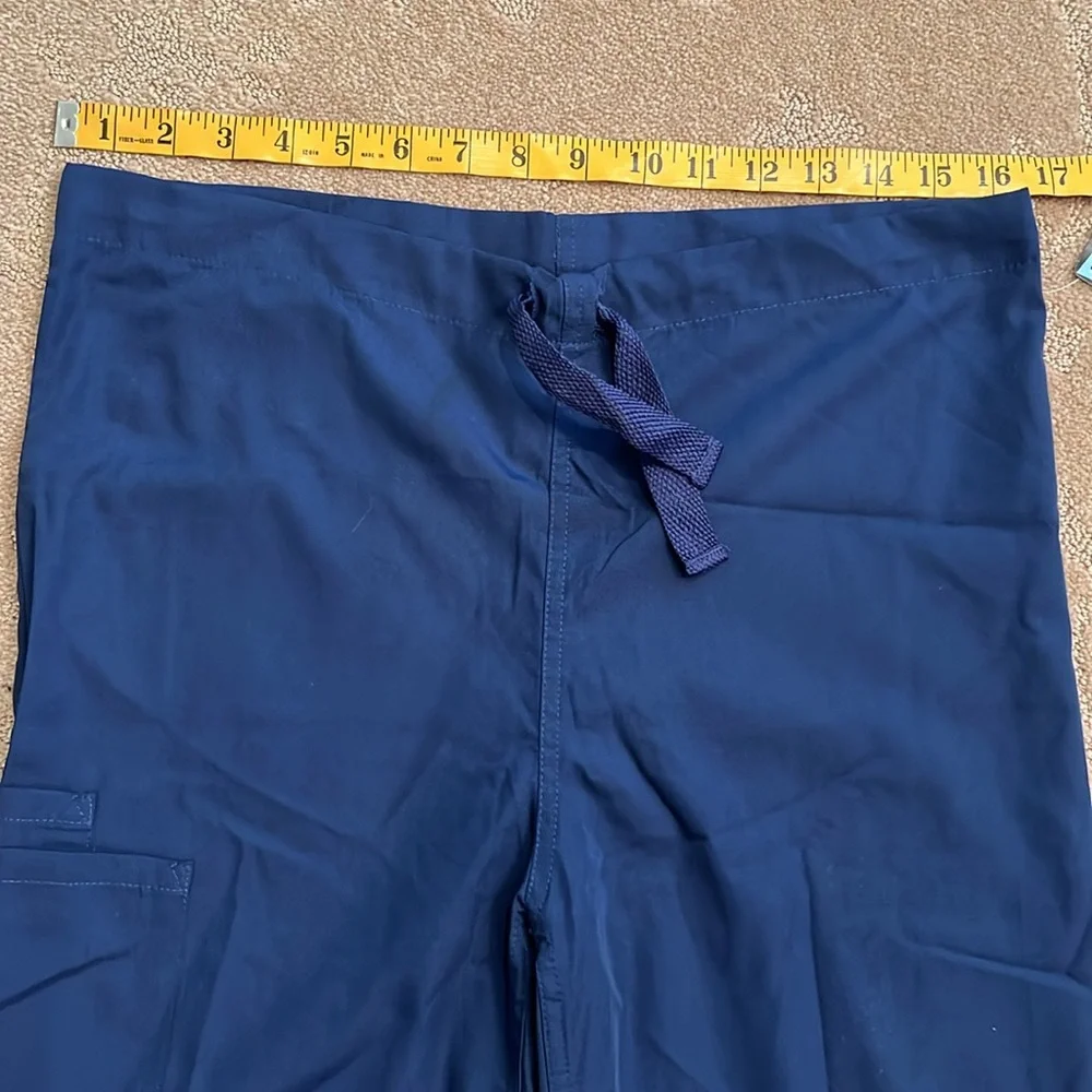 NWT Cherokee Workwear Unisex 3-Pocket Drawstring Scrub Pants, XXS